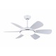 FAN VENTILATION WITH LIGHT  MFC-42631 132cm WHITE 6Φ DC ME R/C